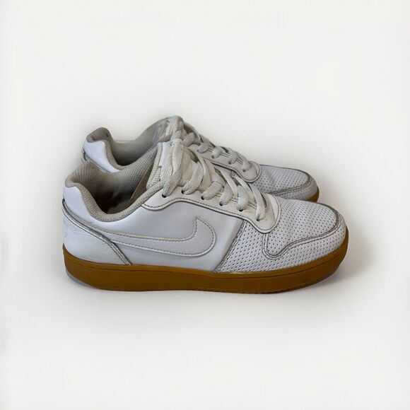 Nike Ebernon Low White Woman’s Size 7 - Picture 3 of 9